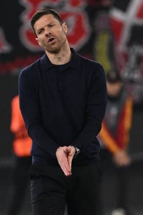 Football Europa League match - AS Roma vs Bayer 04 Leverkusen Xabi Alonso of Bayer Leverkusen during the UEFA Europa League semi-final first Leg match, between A.S. Roma vs Bayer Leverkusen at the Olympic Stadium on 2 May, 2024 in Rome, Italy. Rome Italy  Copyright: xIPAxSport ABACAx