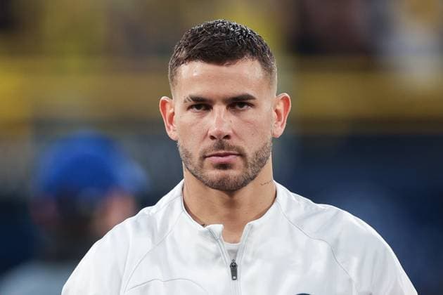 01.05.2024, Fussball, Saison 2023 2024, UEFA Champions League, Halbfinale, Borussia Dortmund - Paris Saint-Germain, Lucas Hernandez (Paris Saint-Germain), Dortmund Signal Iduna Park NRW Deutschland xRHR-FOTO DEx *** 01 05 2024, Football, Season 2023 2024, UEFA Champions League, Semi-final, Borussia Dortmund Paris Saint Germain, Lucas Hernandez Paris Saint Germain , Dortmund Signal Iduna Park NRW Germany xRHR PHOTO DEx Copyright: DennisxEwert RHR-FOTOx RHR-FOTO DE