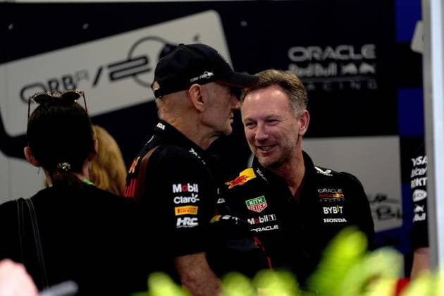 Formula 1 Crypto.com Miami Grand Prix 03.05.2024, Miami International Autodrome, Miami, Formula 1 Crypto.com Miami Grand Prix,im Bild Teamchef Christian Horner (Oracle Red Bull Racing), Technischer Direktor Adrian Newey
