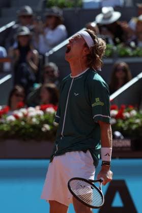 Andrey Rublev (Rus) defeated Taylor Fritz TENNIS : Mutua Madrid Open 2024 - 03 05 2024 AntoineCouvercelle Panoramic 