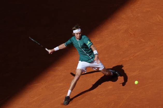 Andrey Rublev (Rus) defeated Taylor Fritz TENNIS : Mutua Madrid Open 2024 - 03 05 2024 AntoineCouvercelle Panoramic 