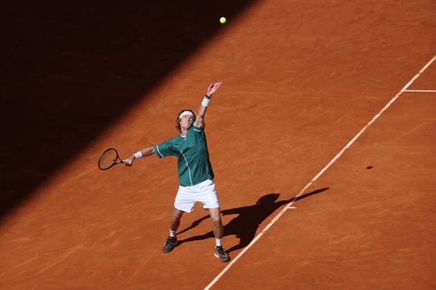 Andrey Rublev (Rus) defeated Taylor Fritz TENNIS : Mutua Madrid Open 2024 - 03 05 2024 AntoineCouvercelle Panoramic 