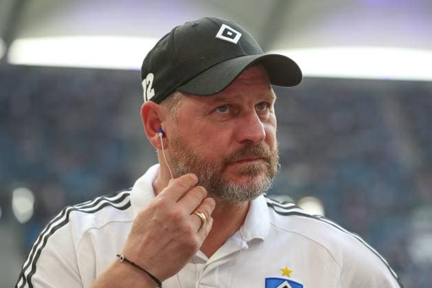 03.05.2024, xtgx, Fussball - 2.Bundesliga, Hamburger SV - FC St.Pauli emspor, v.l. Steffen Baumgart (HSV, Trainer) (DFL DFB REGULATIONS PROHIBIT ANY USE OF PHOTOGRAPHS as IMAGE SEQUENCES and or QUASI-VIDEO) Hamburg