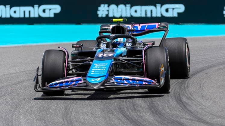 3rd May 2024; Miami International Autodrome, Miami, Florida, USA; Formula 1 Crypto.com Miami Grand Prix 2024; Free Practice Day; Pierre Gasly of France driving the number 10 BWT Alpine car on the track during first practice session.  ActionPlus12637481 DouglasxMurray