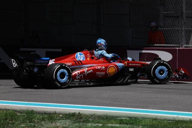 F1 Miami Grand Prix Practice Charles Leclerc of Ferrari during practice ahead of the Formula 1 Miami Grand Prix at Miami International Autodrome in Miami, United States on May 3, 2024. Miami United States  Copyright: xJakubxPorzyckix originalFilename:porzycki-f1miamig240503_np56p.jpg