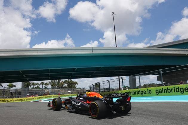 F1 Miami Grand Prix Practice Max Verstappen of Red Bull Racing during practice ahead of the Formula 1 Miami Grand Prix at Miami International Autodrome in Miami, United States on May 3, 2024. Miami United States  Copyright: xJakubxPorzyckix originalFilename:porzycki-f1miamig240503_npyp1.jpg