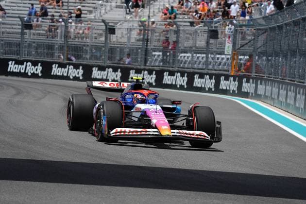 03.05.2024, Miami International Autodrome, Miami, Formula 1 Crypto.com Miami Grand Prix,im Bild Yuki Tsunoda (JPN), Visa Cash App RB Formula One Team Defodi-506_20240503_hbr_2370