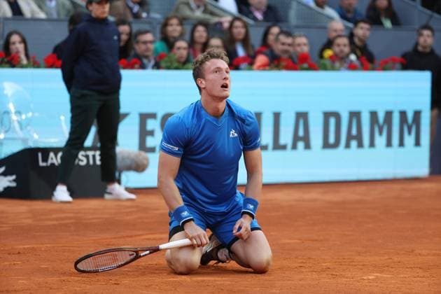 Felix Auger Aliassime defeated Jiri Lehecka (Cze) TENNIS : Mutua Madrid Open 2024 - 03 05 2024 AntoineCouvercelle Panoramic 