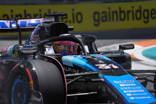 03.05.2024, Miami International Autodrome, Miami, Formula 1 Crypto.com Miami Grand Prix,im Bild Esteban Ocon (FRA), Alpine F1 Team Defodi-506_20240503_hbr_3863