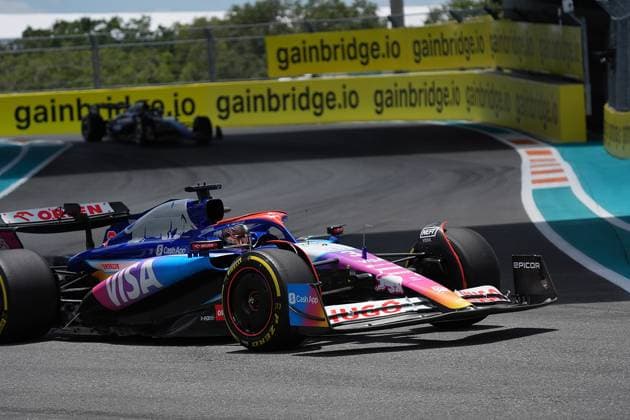 03.05.2024, Miami International Autodrome, Miami, Formula 1 Crypto.com Miami Grand Prix,im Bild Daniel Ricciardo (AUS), Visa Cash App RB Formula One Team Defodi-506_20240503_hbr_3948