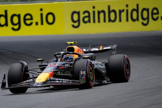 03.05.2024, Miami International Autodrome, Miami, Formula 1 Crypto.com Miami Grand Prix,im Bild Sergio Perez (MEX), Oracle Red Bull Racing Defodi-506_20240503_hbr_4069