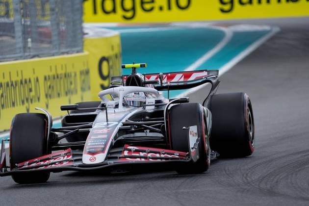 03.05.2024, Miami International Autodrome, Miami, Formula 1 Crypto.com Miami Grand Prix,im Bild Nico Hülkenberg (DEU), Haas F1 Team Defodi-506_20240503_hbr_4142