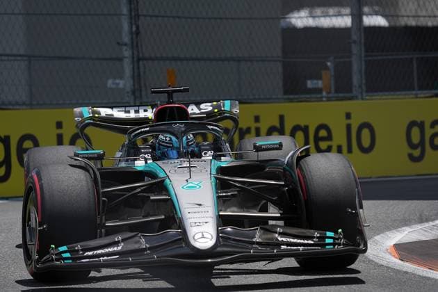 Formula 1 Crypto.com Miami Grand Prix 03.05.2024, Miami International Autodrome, Miami, Formula 1 Crypto.com Miami Grand Prix,im Bild George Russell (GBR), Mercedes-AMG Petronas Formula One Team