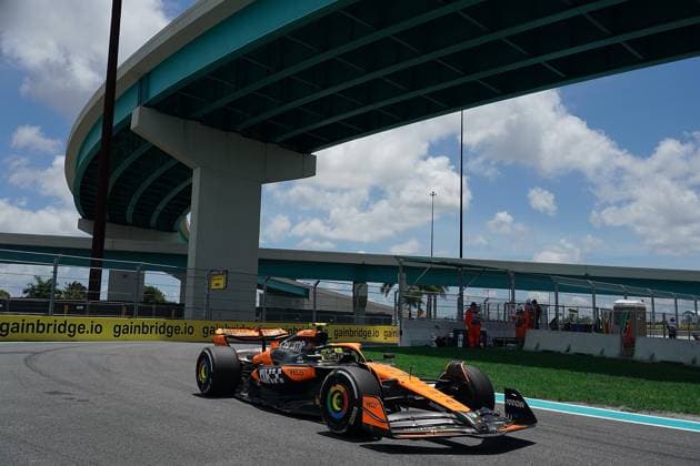 Formula 1 Crypto.com Miami Grand Prix 03.05.2024, Miami International Autodrome, Miami, Formula 1 Crypto.com Miami Grand Prix,im Bild Lando Norris (GBR), McLaren F1 Team