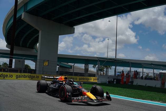 Formula 1 Crypto.com Miami Grand Prix 03.05.2024, Miami International Autodrome, Miami, Formula 1 Crypto.com Miami Grand Prix,im Bild Max Verstappen (NLD), Oracle Red Bull Racing