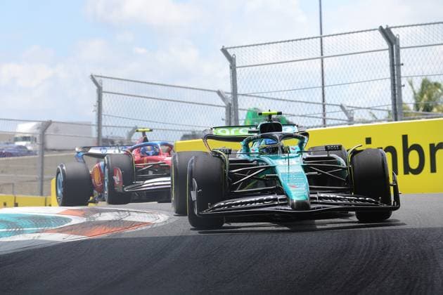 03.05.2024, Miami International Autodrome, Miami, Formula 1 Crypto.com Miami Grand Prix,im Bild Fernando Alonso (ESP), Aston Martin Aramco Cognizant Formula One Team Defodi-506_20240503_hbr_5748
