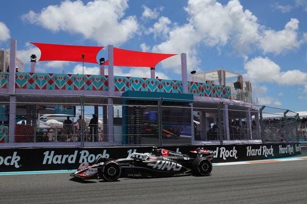 Formula 1 Crypto.com Miami Grand Prix 03.05.2024, Miami International Autodrome, Miami, Formula 1 Crypto.com Miami Grand Prix,im Bild Nico Hülkenberg (DEU), Haas F1 Team