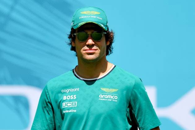 MIAMI GARDENS, FL - MAY 03: Lance Stroll 18 of Canada and team Aston Martin Aramco prior to F1 practice on May 3. 2024 at the Miami International Autodrome in Miami Gardens, Florida. (Photo by Rich Graessle Icon Sportswire) AUTO: MAY 03 F1 Crypto.com Miami Grand Prix EDITORIAL USE ONLY Icon24050334721