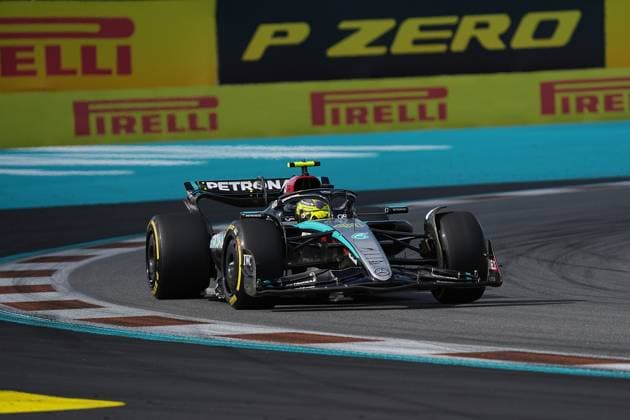03.05.2024, Miami International Autodrome, Miami, Formula 1 Crypto.com Miami Grand Prix,im Bild Lewis Hamilton (GBR), Mercedes-AMG Petronas Formula One Team Defodi-506_20240503_hbr_7165