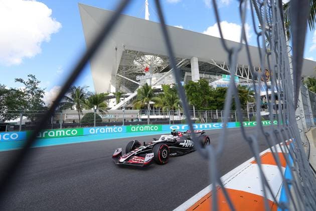 Formula 1 Crypto.com Miami Grand Prix 03.05.2024, Miami International Autodrome, Miami, Formula 1 Crypto.com Miami Grand Prix,im Bild Nico Hülkenberg (DEU), Haas F1 Team