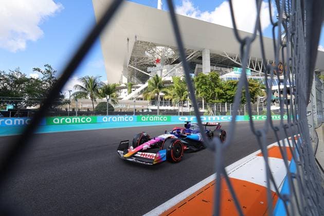 Formula 1 Crypto.com Miami Grand Prix 03.05.2024, Miami International Autodrome, Miami, Formula 1 Crypto.com Miami Grand Prix,im Bild Daniel Ricciardo (AUS), Visa Cash App RB Formula One Team