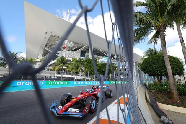 Formula 1 Crypto.com Miami Grand Prix 03.05.2024, Miami International Autodrome, Miami, Formula 1 Crypto.com Miami Grand Prix,im Bild Charles Leclerc (MCO), Scuderia Ferrari HP