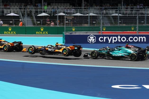 F1 Miami Grand Prix 2024 Sprint Lando Norris of McLaren during Sprint ahead of the Formula 1 Miami Grand Prix at Miami International Autodrome in Miami, United States on May 4, 2024. Miami United States  Copyright: xJakubxPorzyckix originalFilename:porzycki-f1miamig240504_npdl0.jpg