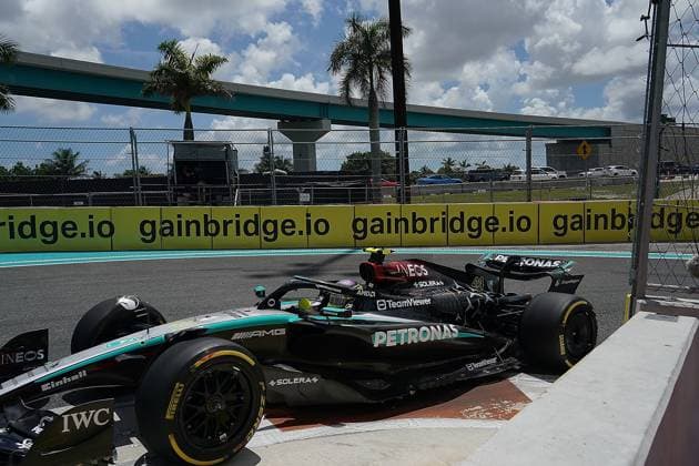 Formula 1 Crypto.com Miami Grand Prix 04.05.2024, Miami International Autodrome, Miami, Formula 1 Crypto.com Miami Grand Prix,im Bild Lewis Hamilton (GBR), Mercedes-AMG Petronas Formula One Team