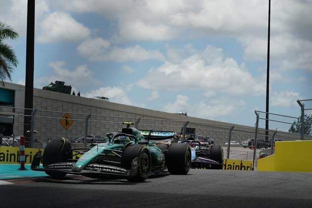 Formula 1 Crypto.com Miami Grand Prix 04.05.2024, Miami International Autodrome, Miami, Formula 1 Crypto.com Miami Grand Prix,im Bild Fernando Alonso (ESP), Aston Martin Aramco Cognizant Formula One Team