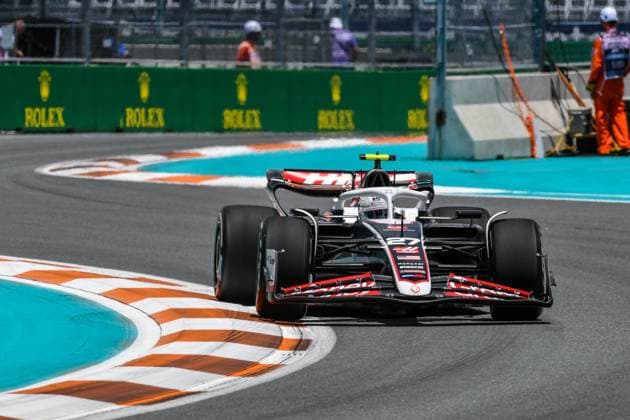 Formel 1 GP Miami USA. 04.05.2024 Nico Hülkenberg 27, MoneyGram Haas F1 Team; Formel 1 GP Miami USA. 04.05.2024 Copyright: xBEAUTIFULxSPORTS Erlhofx