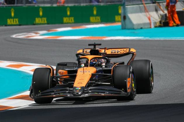 Formel 1 GP Miami USA. 04.05.2024 Oscar Piastri 81, McLaren Formula 1 Team; Formel 1 GP Miami USA. 04.05.2024 Copyright: xBEAUTIFULxSPORTS Erlhofx