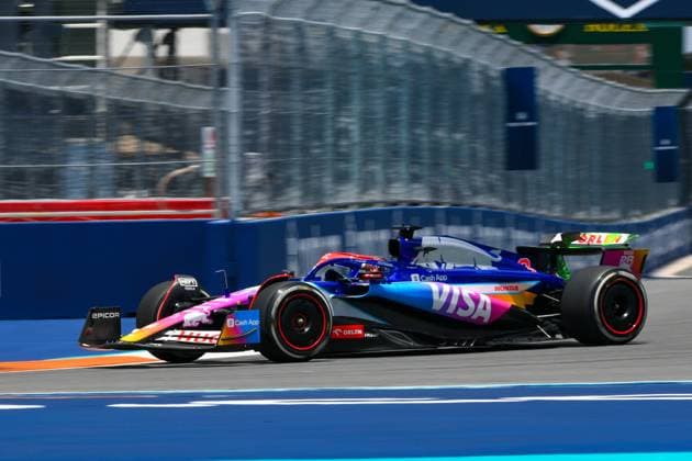 Formel 1 GP Miami USA. 04.05.2024 Daniel Ricciardo, 3, Visa Cash App RB Formula One Team; Formel 1 GP Miami USA. 04.05.2024 Copyright: xBEAUTIFULxSPORTS Erlhofx