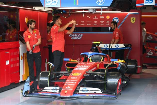 Formel 1 GP Miami USA. 04.05.2024 Carlos Sainz 55, Scuderia Ferrari; Formel 1 GP Miami USA. 04.05.2024 Copyright: xBEAUTIFULxSPORTS Erlhofx