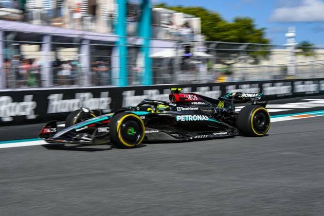 Formel 1 GP Miami USA. 04.05.2024 Lewis Hamilton 44, Mercedes-AMG Petronas F1 Team; Formel 1 GP Miami USA. 04.05.2024 Copyright: xBEAUTIFULxSPORTS Erlhofx
