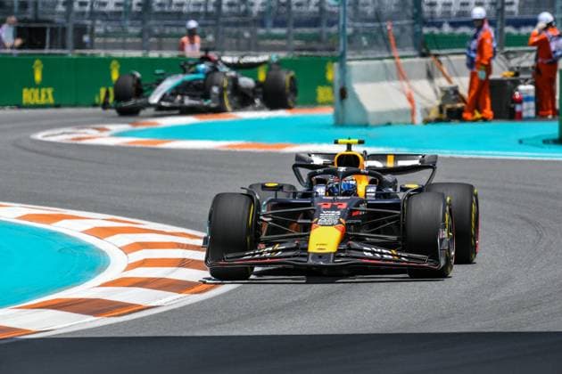 Formel 1 GP Miami USA. 04.05.2024 Sergio Perez 11, Oracle Red Bull Racing; Formel 1 GP Miami USA. 04.05.2024 Copyright: xBEAUTIFULxSPORTS Erlhofx