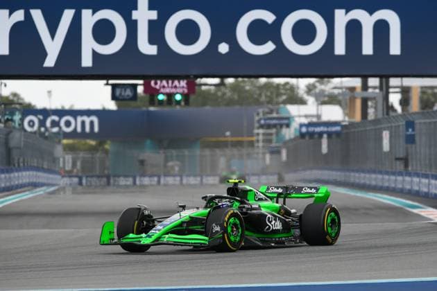 Formel 1 GP Miami USA. 04.05.2024 Guanyu Zhou 24, Stake F1 Team Kick Sauber; Formel 1 GP Miami USA. 04.05.2024 Copyright: xBEAUTIFULxSPORTS Erlhofx