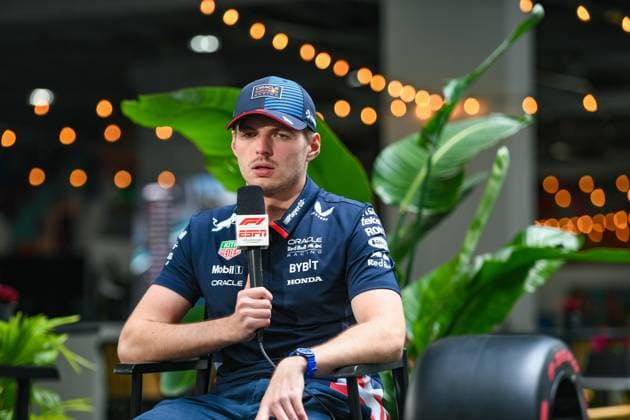 Formel 1 GP Miami USA. 04.05.2024 Max Verstappen 1, Oracle Red Bull Racing; Formel 1 GP Miami USA. 04.05.2024 Copyright: xBEAUTIFULxSPORTS Erlhofx