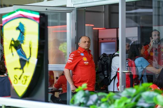 Formel 1 GP Miami USA. 04.05.2024 Frederic Vasseur, Teamchef Scuderia Ferrari; Formel 1 GP Miami USA. 04.05.2024 Copyright: xBEAUTIFULxSPORTS Erlhofx