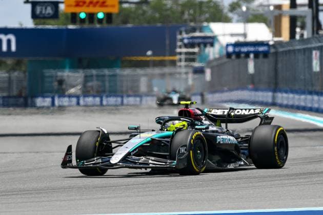 Formel 1 GP Miami USA. 04.05.2024 Lewis Hamilton 44, Mercedes-AMG Petronas F1 Team; Formel 1 GP Miami USA. 04.05.2024 Copyright: xBEAUTIFULxSPORTS Erlhofx