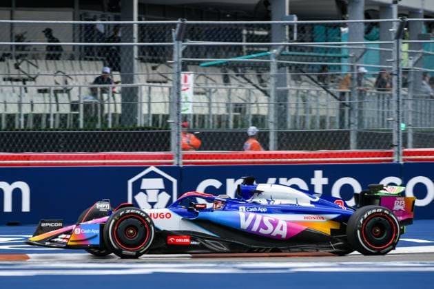 Formel 1 GP Miami USA. 04.05.2024 Daniel Ricciardo, 3, Visa Cash App RB Formula One Team; Formel 1 GP Miami USA. 04.05.2024 Copyright: xBEAUTIFULxSPORTS Erlhofx