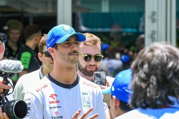Formel 1 GP Miami USA. 04.05.2024 Daniel Ricciardo, 3, Visa Cash App RB Formula One Team; Formel 1 GP Miami USA. 04.05.2024 Copyright: xBEAUTIFULxSPORTS Erlhofx