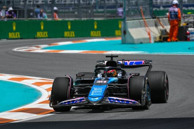 Formel 1 GP Miami USA. 04.05.2024 Esteban Ocon 31, BWT Alpine F1 Team; Formel 1 GP Miami USA. 04.05.2024 Copyright: xBEAUTIFULxSPORTS Erlhofx