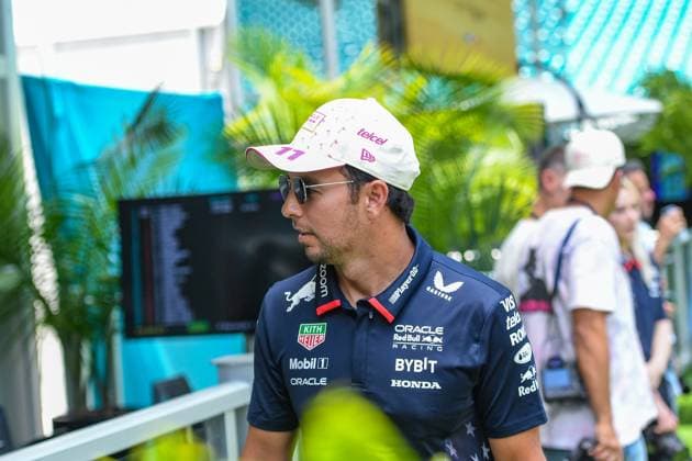 Formel 1 GP Miami USA. 04.05.2024 Sergio Perez 11, Oracle Red Bull Racing; Formel 1 GP Miami USA. 04.05.2024 Copyright: xBEAUTIFULxSPORTS Erlhofx