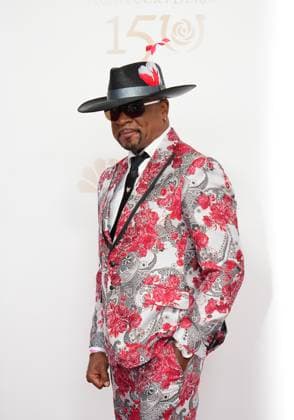 LOUISVILLE, KY - MAY 04: Skip Martin walks the red carpet before the 150th running of the Kentucky Derby on May 4, 2024, at Churchill Downs in Louisville, Ky. (Photo by Jeff Moreland Icon Sportswire) HORSE RACING: MAY 04 Kentucky Derby EDITORIAL USE ONLY Icon168240504021