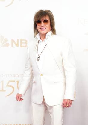LOUISVILLE, KY - MAY 04: Musician Richie Sambora walks the red carpet before the 150th running of the Kentucky Derby on May 4, 2024, at Churchill Downs in Louisville, Ky. (Photo by Jeff Moreland Icon Sportswire) HORSE RACING: MAY 04 Kentucky Derby EDITORIAL USE ONLY Icon168240504031