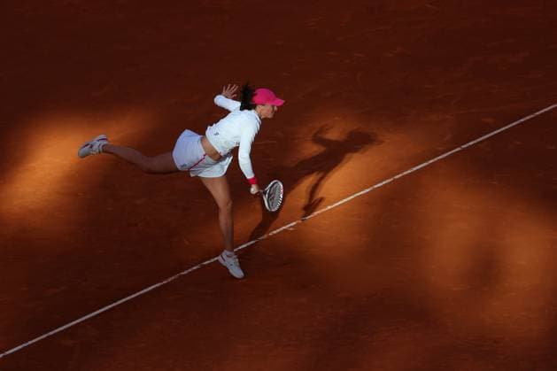 Iga Swiatek (Pol) defeated Aryna Sabalenka (Blr) TENNIS : Mutua Madrid Open 2024 - 04 05 2024 AntoineCouvercelle Panoramic 