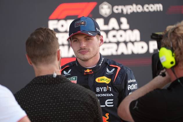 Formula 1 Crypto.com Miami Grand Prix 04.05.2024, Miami International Autodrome, Miami, Formula 1 Crypto.com Miami Grand Prix,im Bild Poleposition für Max Verstappen (NLD), Oracle Red Bull Racing