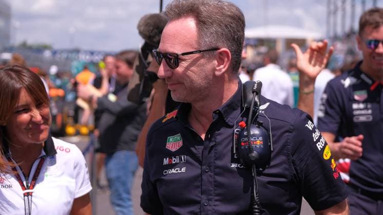 May 4, 2024, Miami, Fl, USA: MAY 02, 2024: Christian Horner during the Formula 1 Crypto.com Miami Grand Prix race week in Miami, FL. Jason Pohuski BMR Miami USA - ZUMAb241 20240504_zsa_b241_383 Copyright: xJasonxPohuskix xBmrx