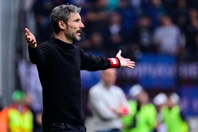 Royal Antwerp v Club Brugge FC - Jupiler Pro League Champions Play-Off ANTWERP, BELGIUM - MAY 05 : Van Bommel Mark head coach of Royal Antwerp FC pictured during the Jupiler Pro League Champions Play-Off match between Royal Antwerp and Club Brugge FC on May 5, 2024 in Antwerp, Belgium, 05 05 2024 Antwerp Belgium  Copyright: xPeterxDexVoechtx