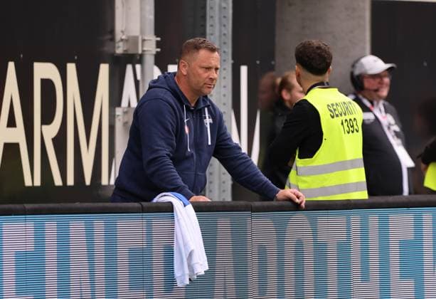 05.05.2024, Fussball, Herren, 2. Bundesliga, Saison 2023 2024, SV 07 Elversberg - Hertha BSC Berlin, Trainer Pal Dardai (Hertha BSC) Elversberg Ursapharm-Arena an der Kaiserlinde Saarland Deutschland (DE)